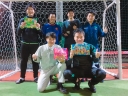 優勝　5位　五條市役所サッカー部